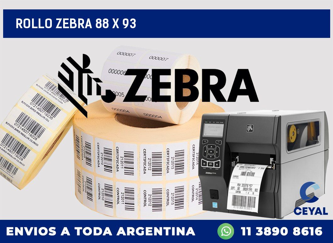 rollo zebra 88 x 93