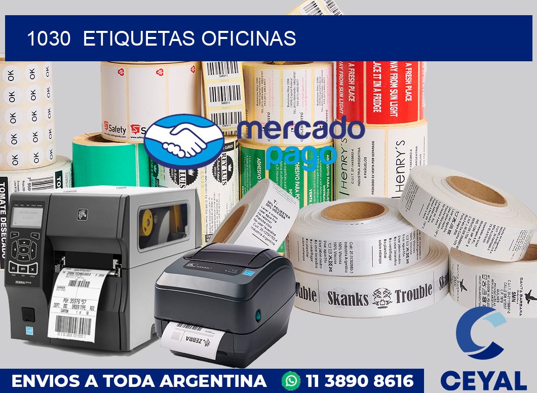 1030  Etiquetas oficinas
