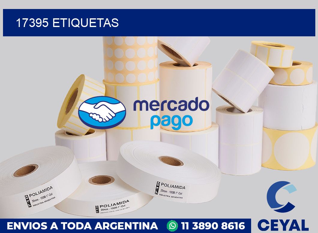 17395 etiquetas