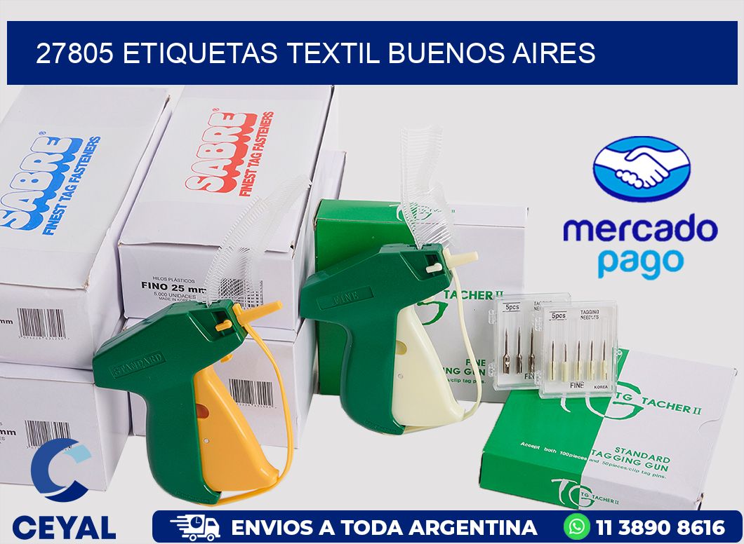 27805 etiquetas textil buenos aires