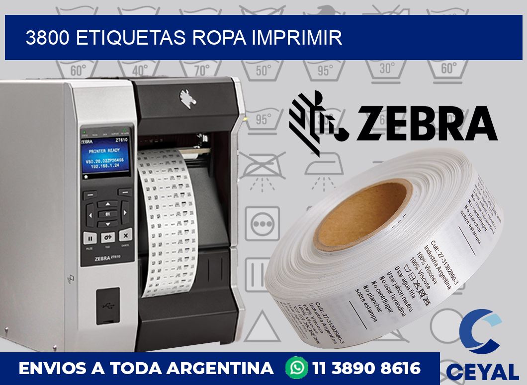 3800 Etiquetas ropa imprimir