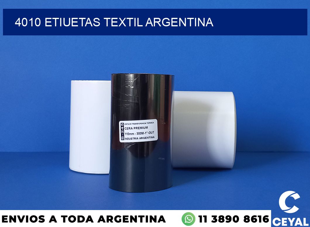 4010 etiuetas textil argentina