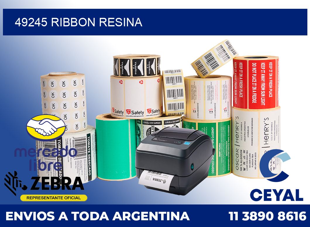 49245 ribbon resina