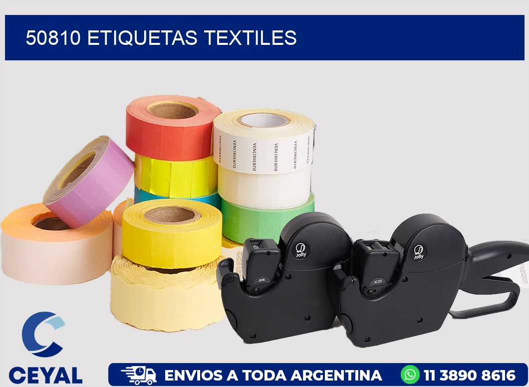 50810 etiquetas textiles