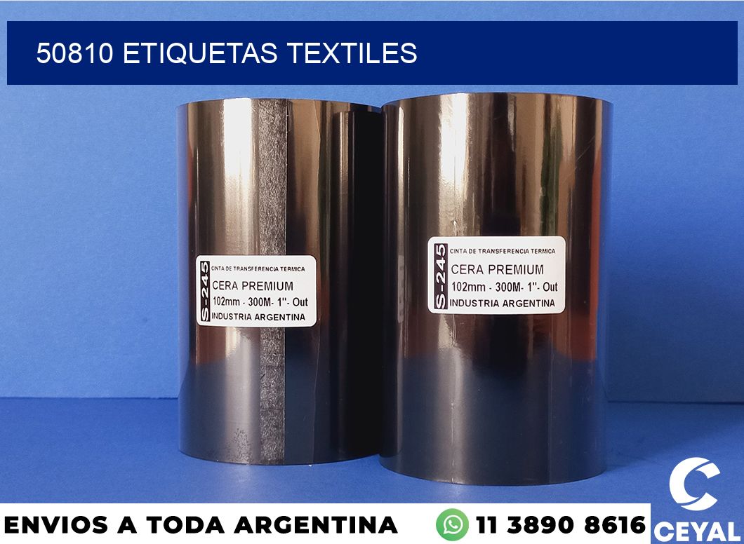 50810 etiquetas textiles