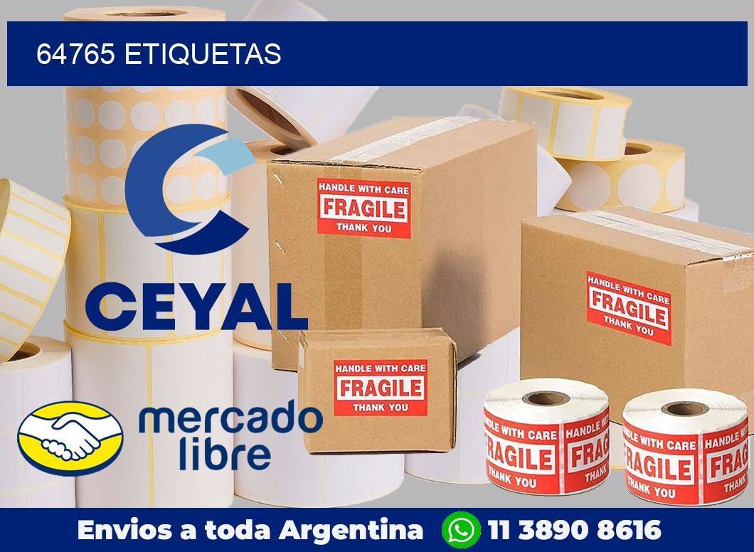 64765 etiquetas
