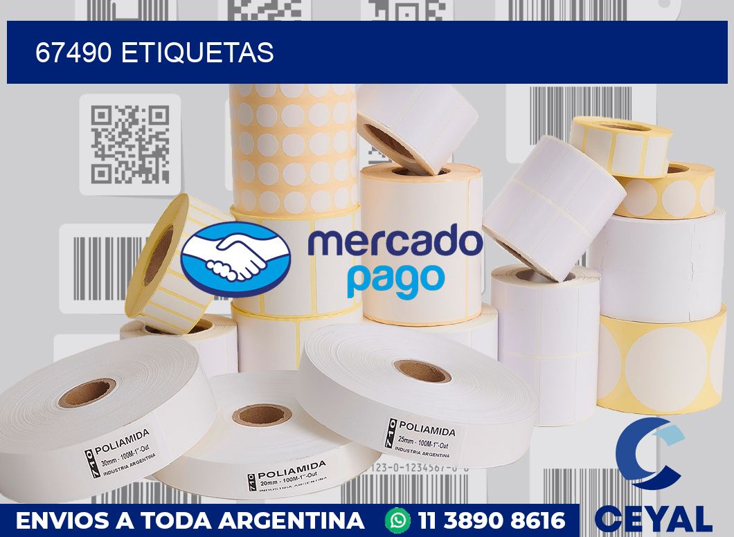 67490 etiquetas