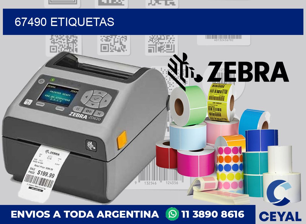 67490 etiquetas