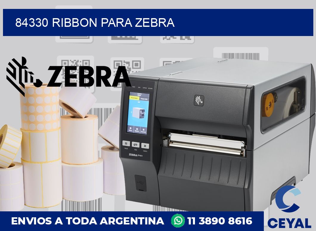 84330 ribbon para zebra