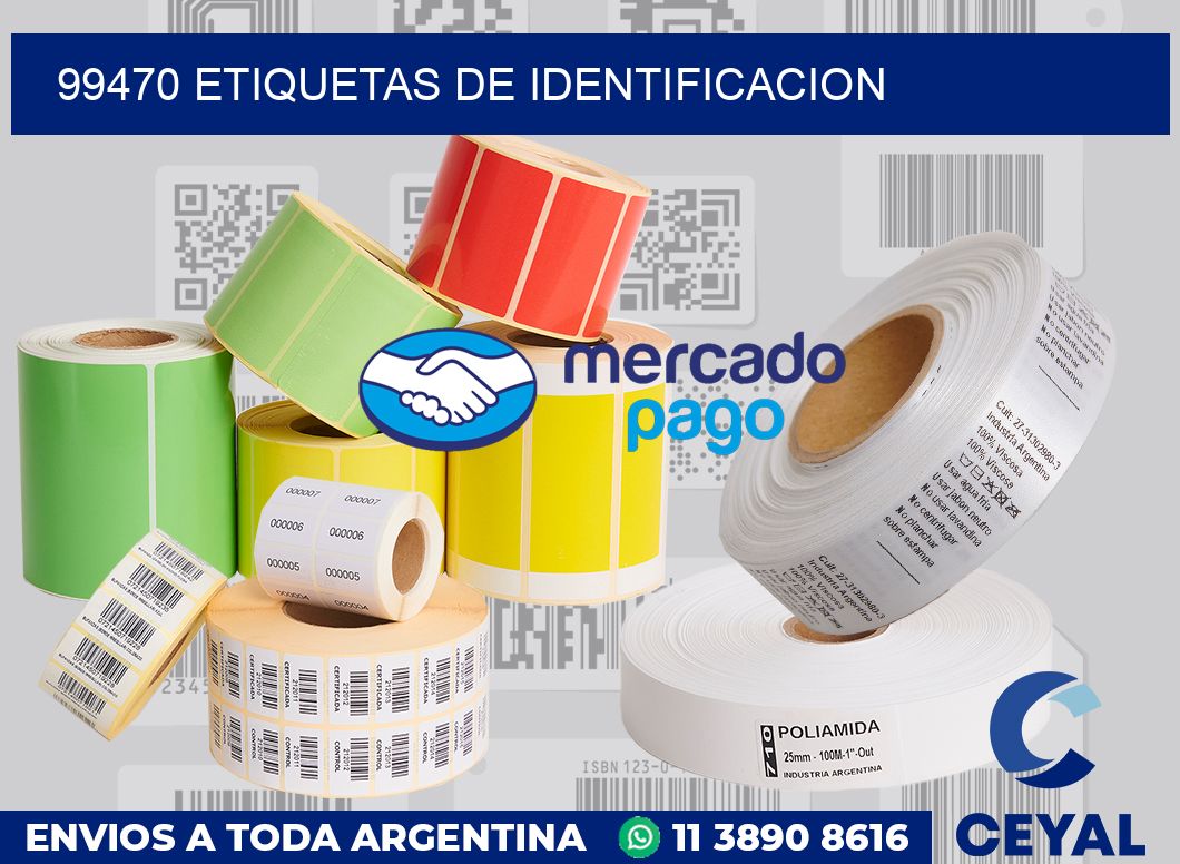 99470 Etiquetas de identificacion