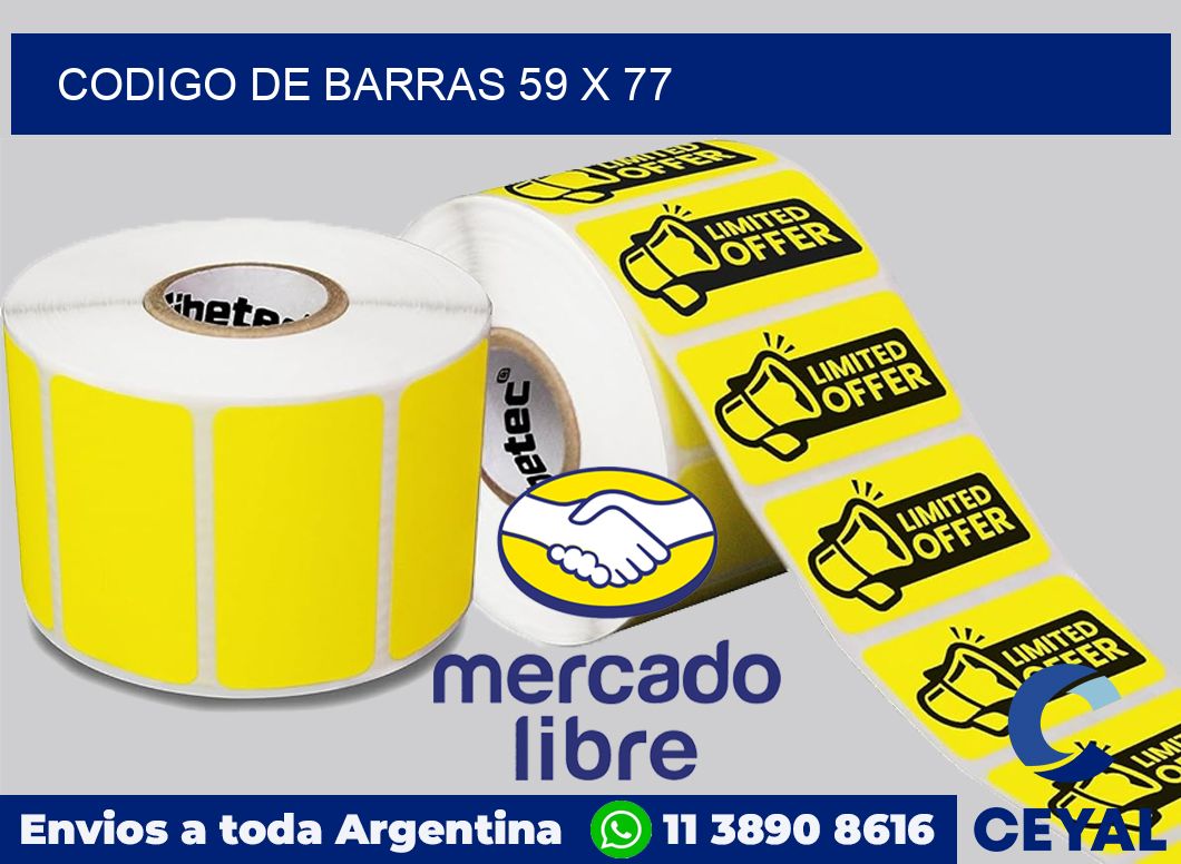 codigo de barras 59 x 77