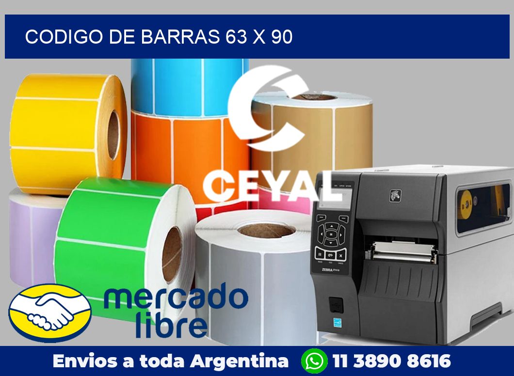 codigo de barras 63 x 90