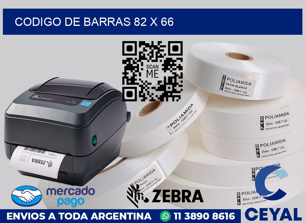 codigo de barras 82 x 66