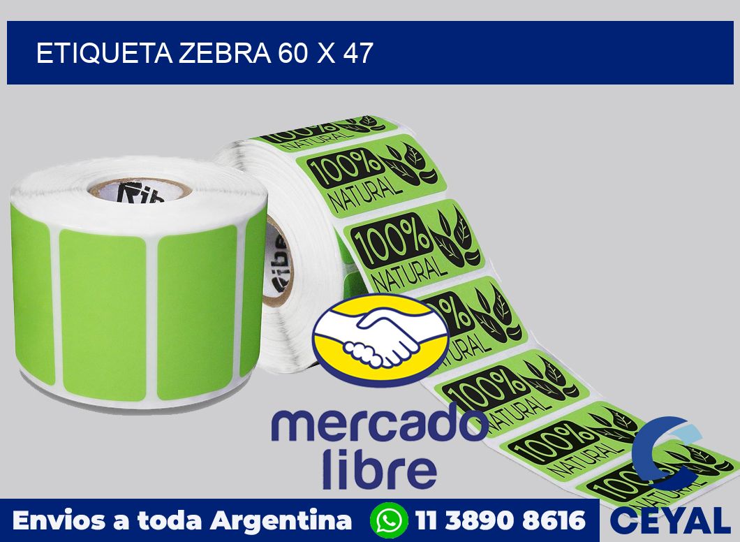 etiqueta zebra 60 x 47