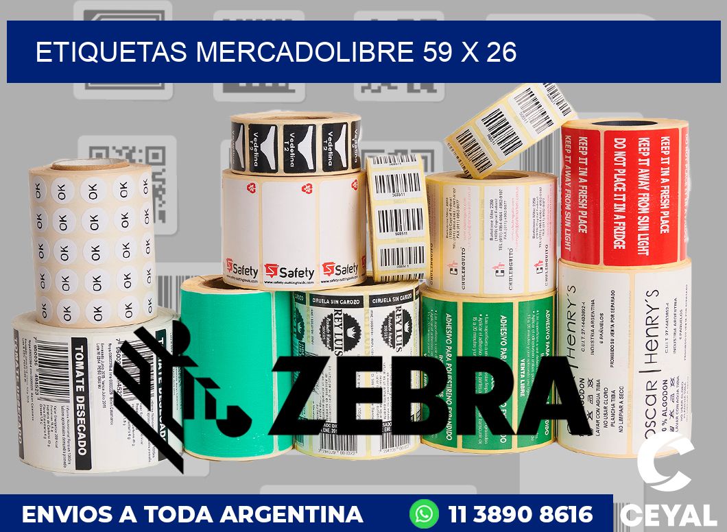 etiquetas mercadolibre 59 x 26