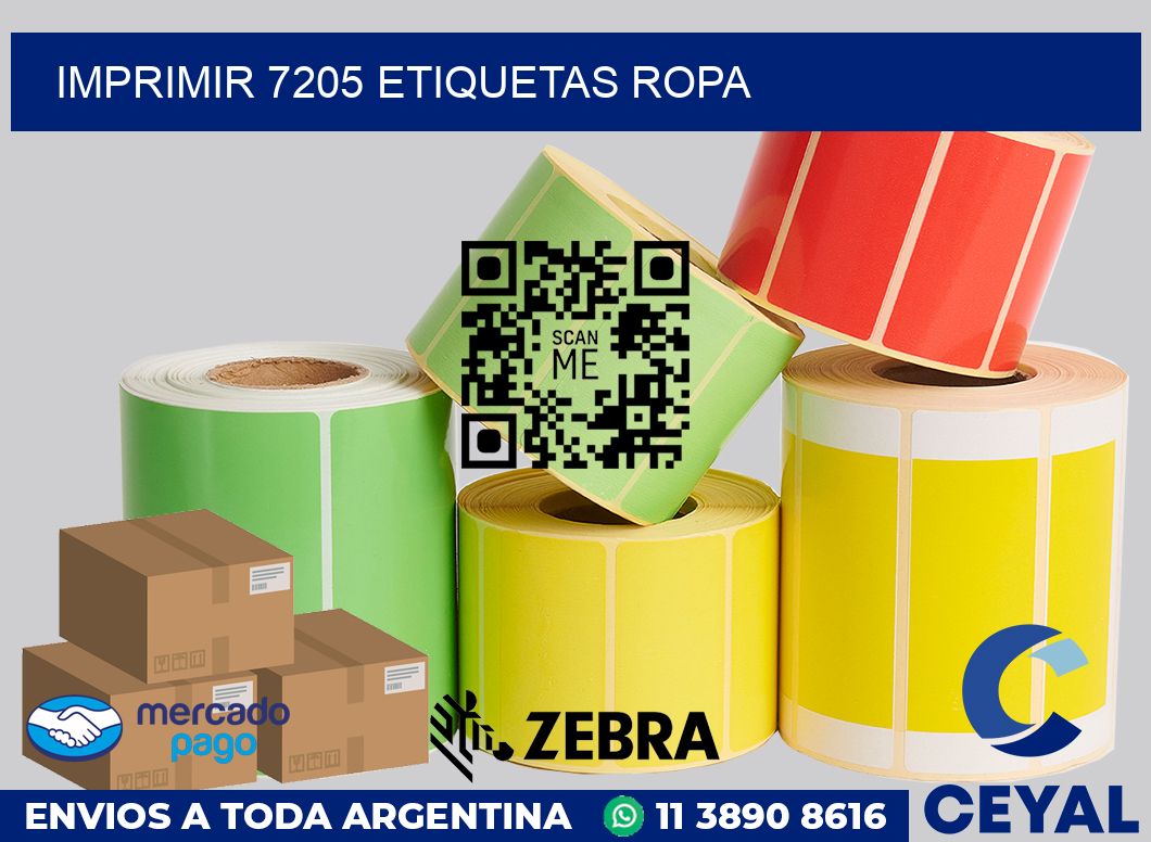 imprimir 7205 etiquetas ropa