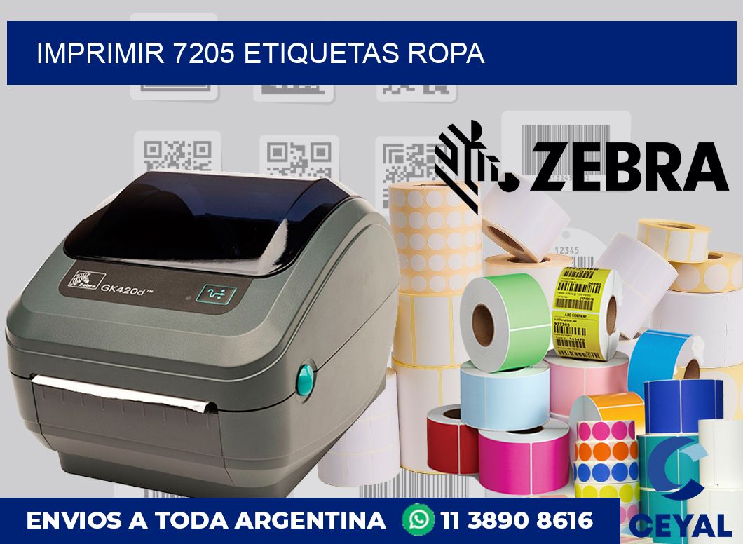 imprimir 7205 etiquetas ropa