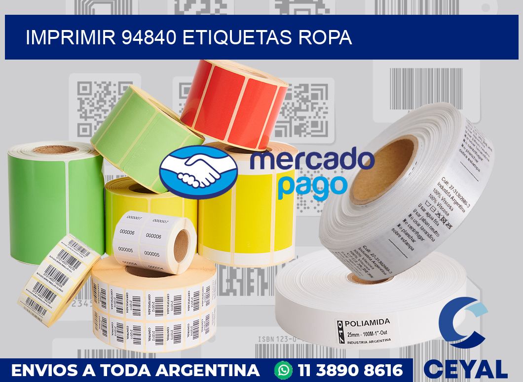 imprimir 94840 etiquetas ropa