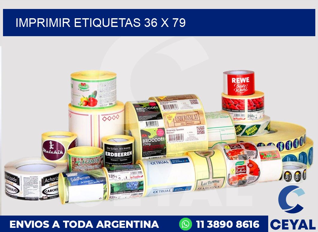 imprimir etiquetas 36 x 79