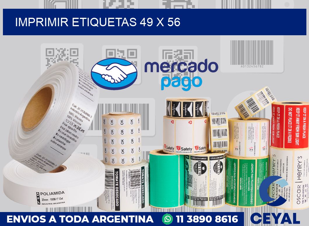 imprimir etiquetas 49 x 56