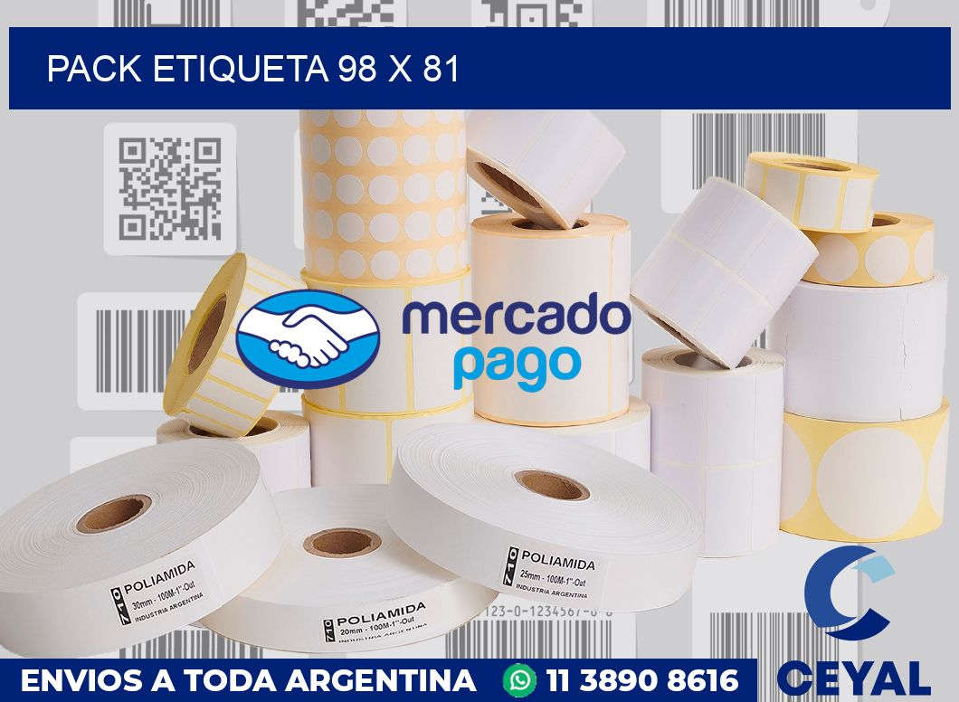 pack etiqueta 98 x 81