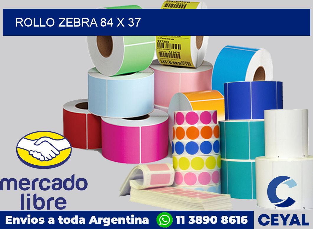 rollo zebra 84 x 37