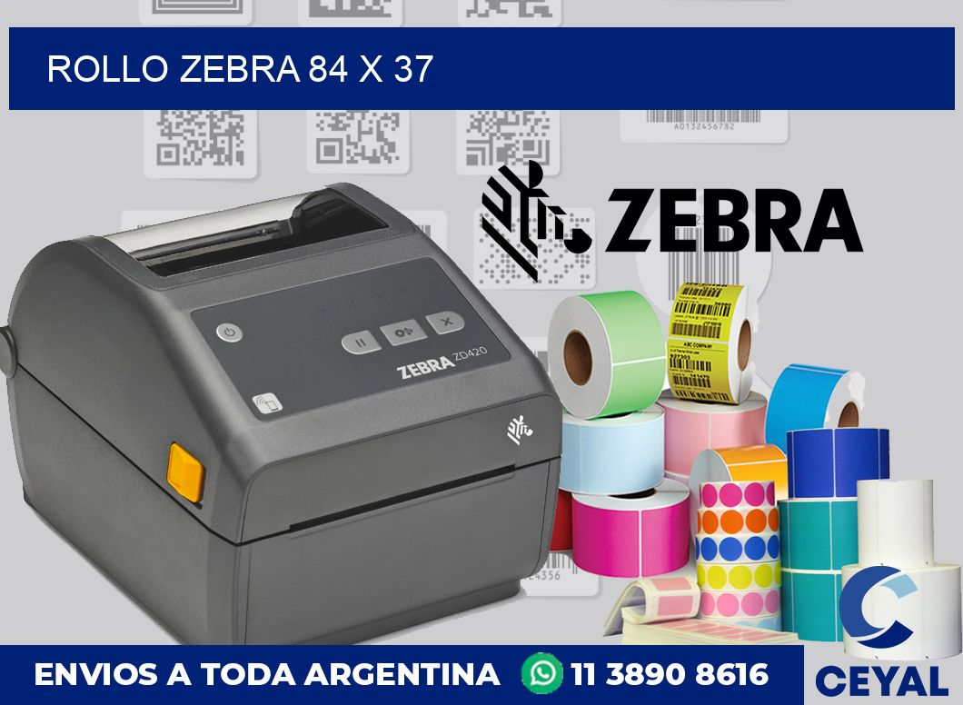 rollo zebra 84 x 37