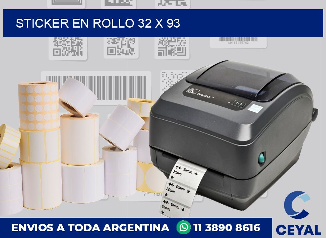 sticker en rollo 32 x 93