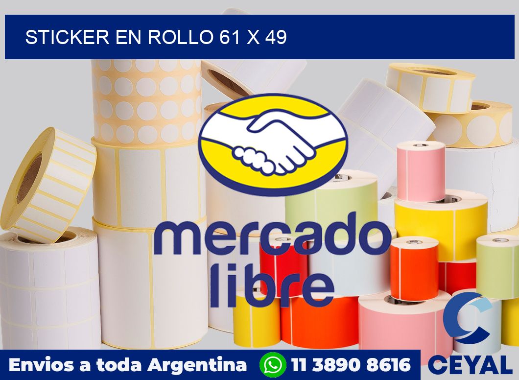 sticker en rollo 61 x 49