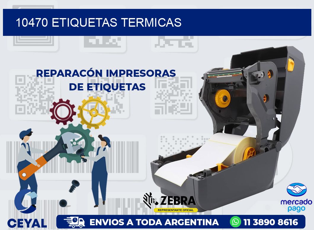 10470 ETIQUETAS TERMICAS