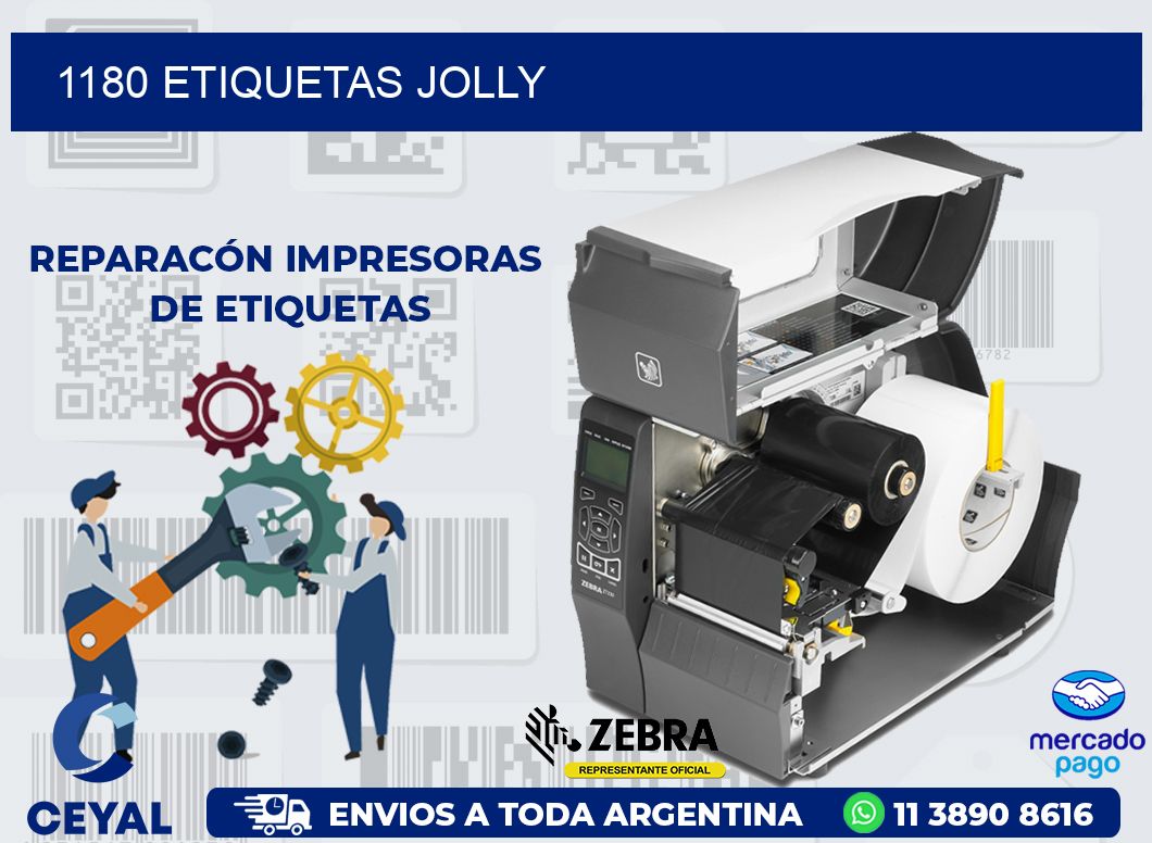 1180 ETIQUETAS JOLLY