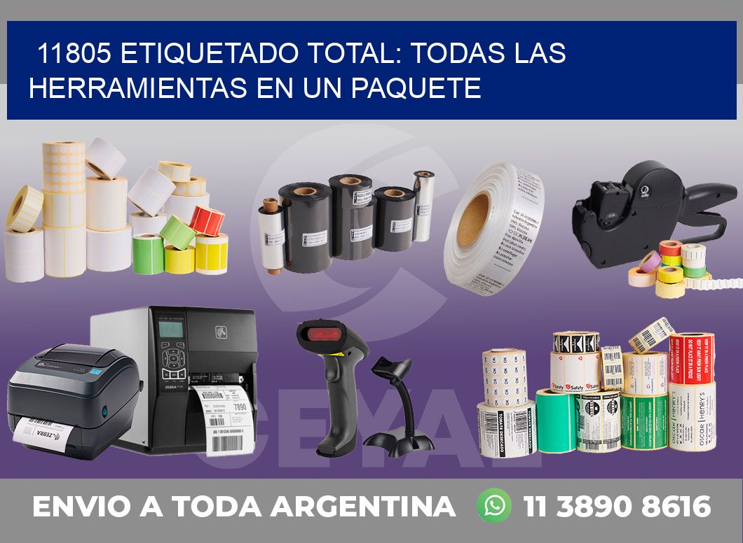 11805 ETIQUETADO TOTAL: TODAS LAS HERRAMIENTAS EN UN PAQUETE