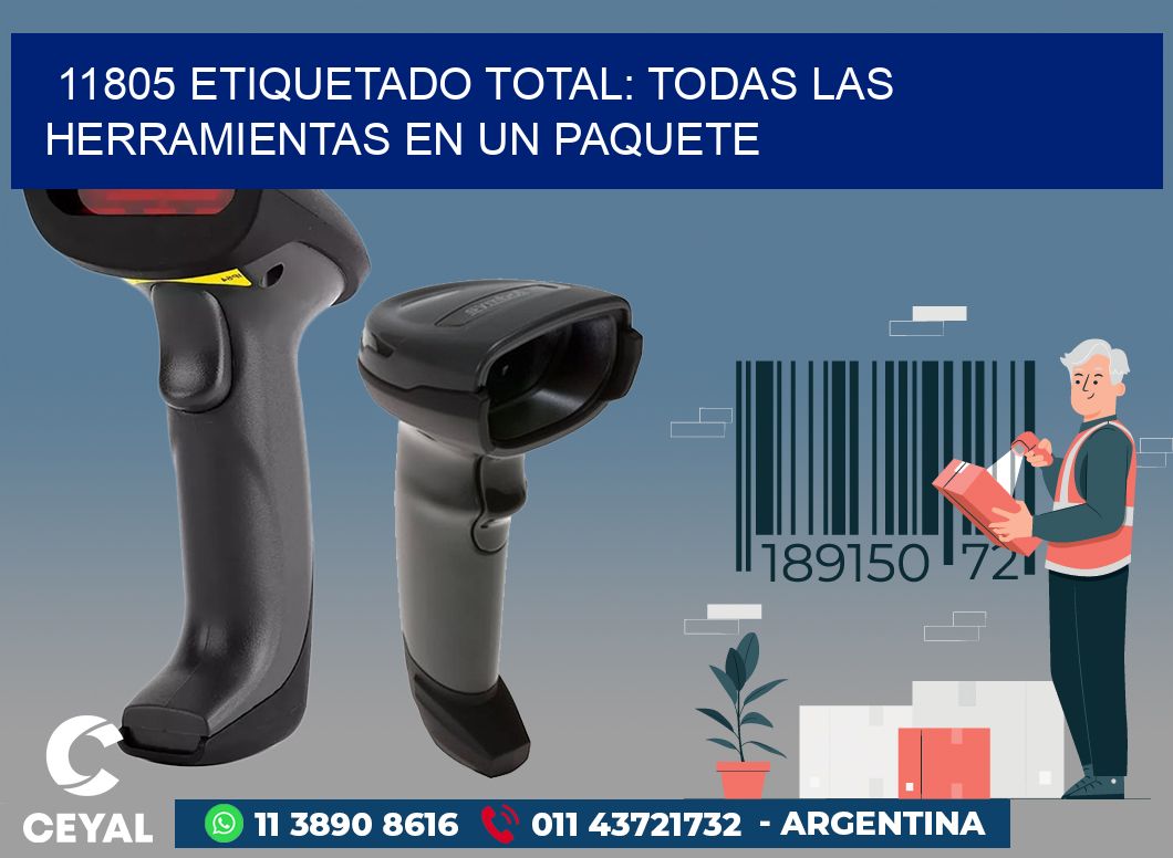 11805 ETIQUETADO TOTAL: TODAS LAS HERRAMIENTAS EN UN PAQUETE