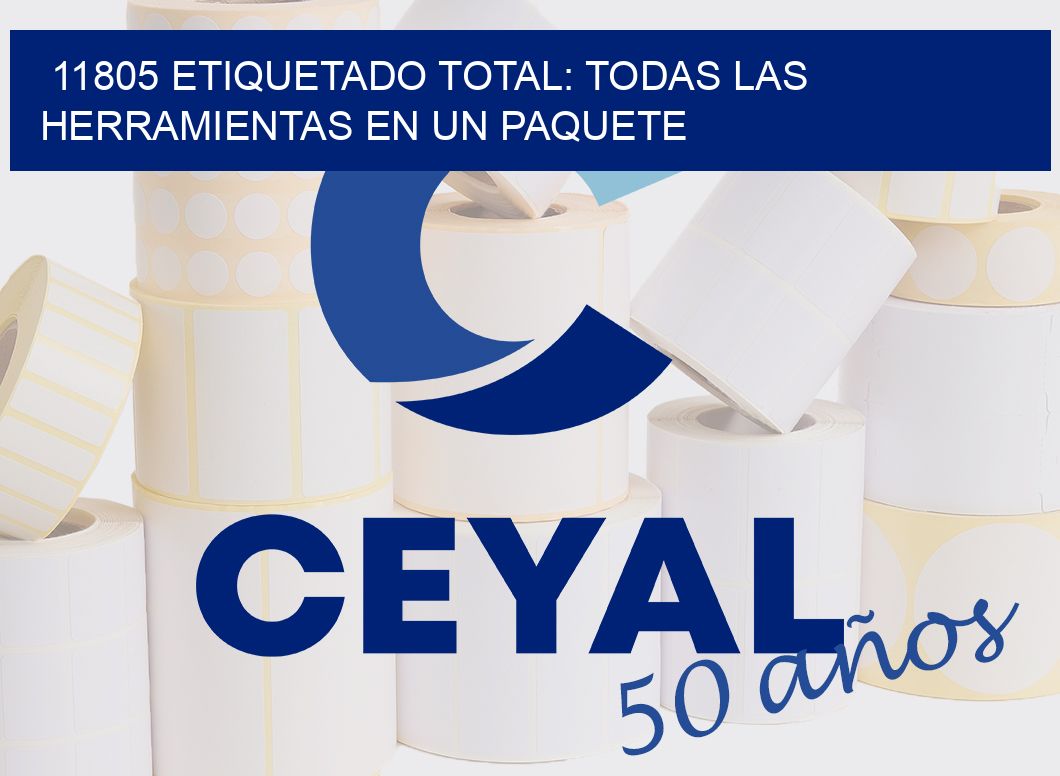 11805 ETIQUETADO TOTAL: TODAS LAS HERRAMIENTAS EN UN PAQUETE