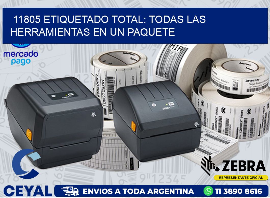 11805 ETIQUETADO TOTAL: TODAS LAS HERRAMIENTAS EN UN PAQUETE