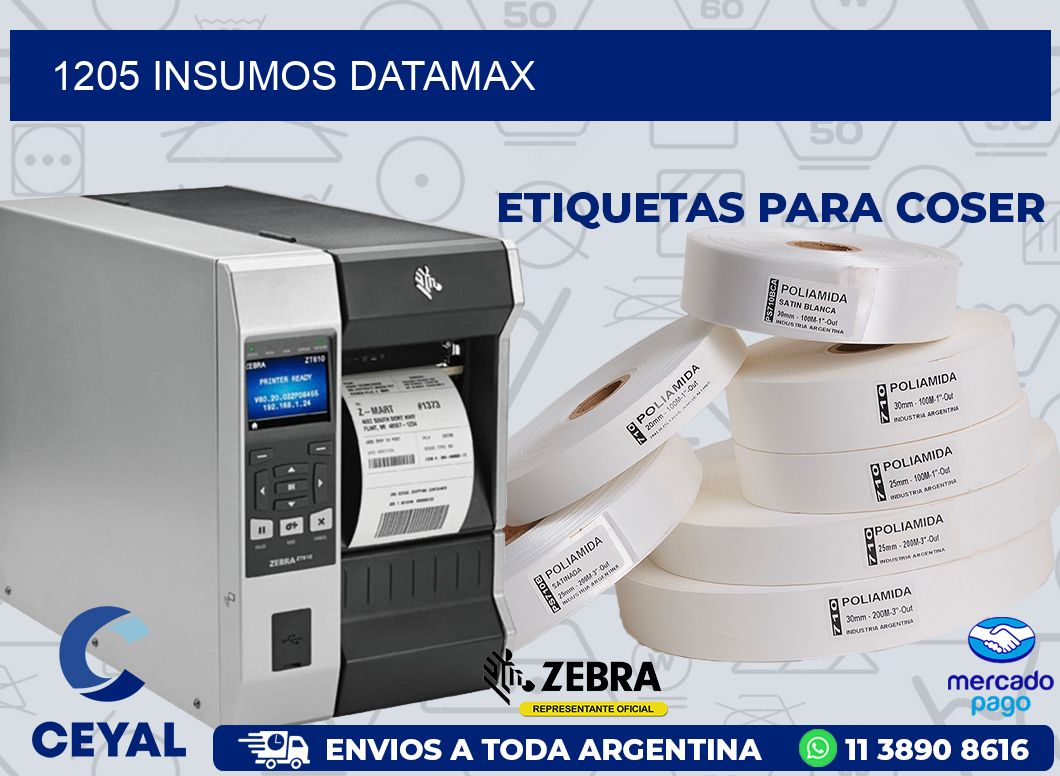 1205 INSUMOS DATAMAX