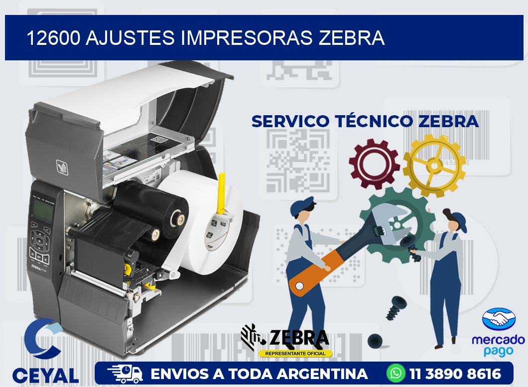 12600 AJUSTES IMPRESORAS ZEBRA