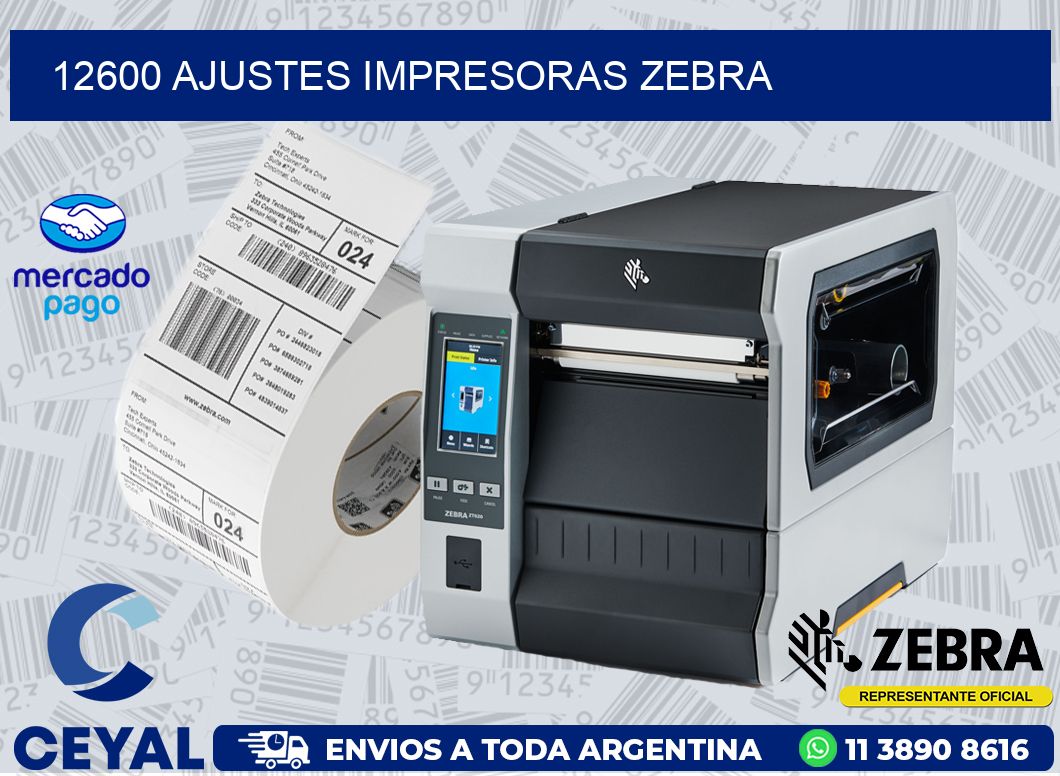 12600 AJUSTES IMPRESORAS ZEBRA