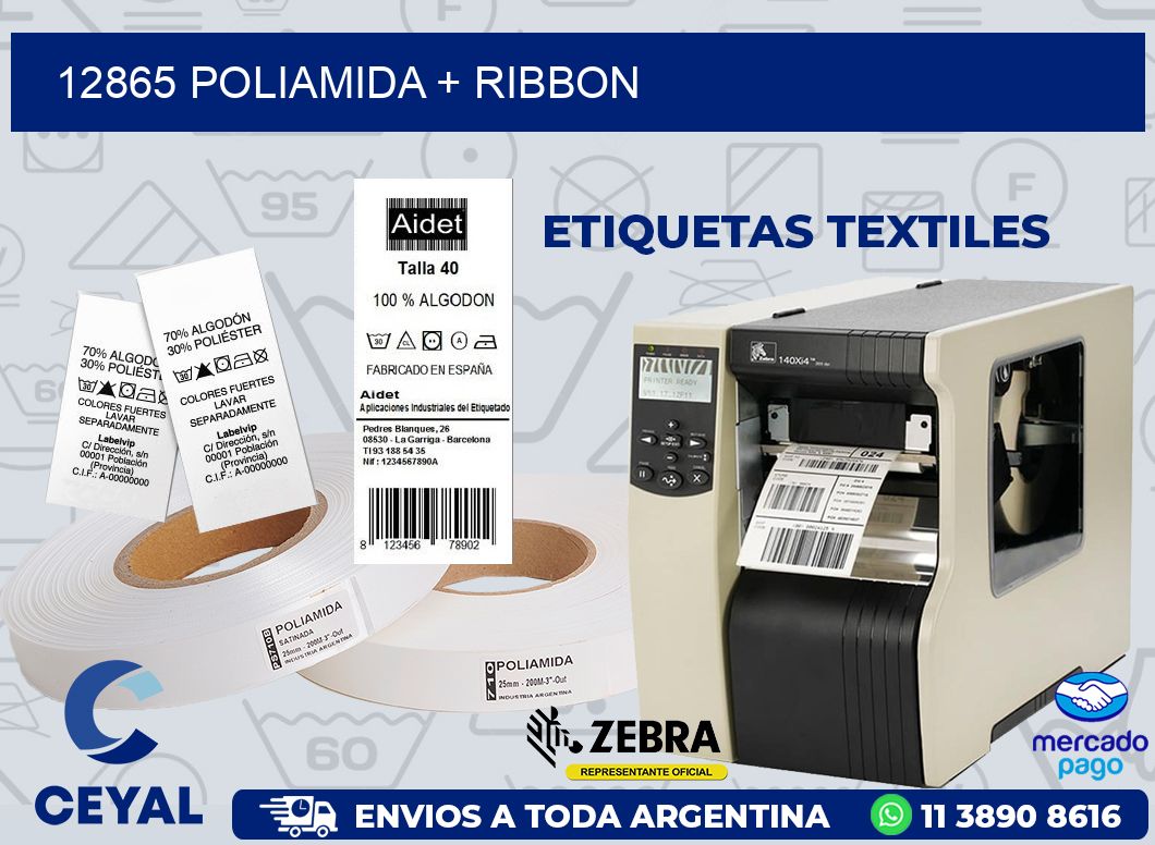 12865 POLIAMIDA + RIBBON