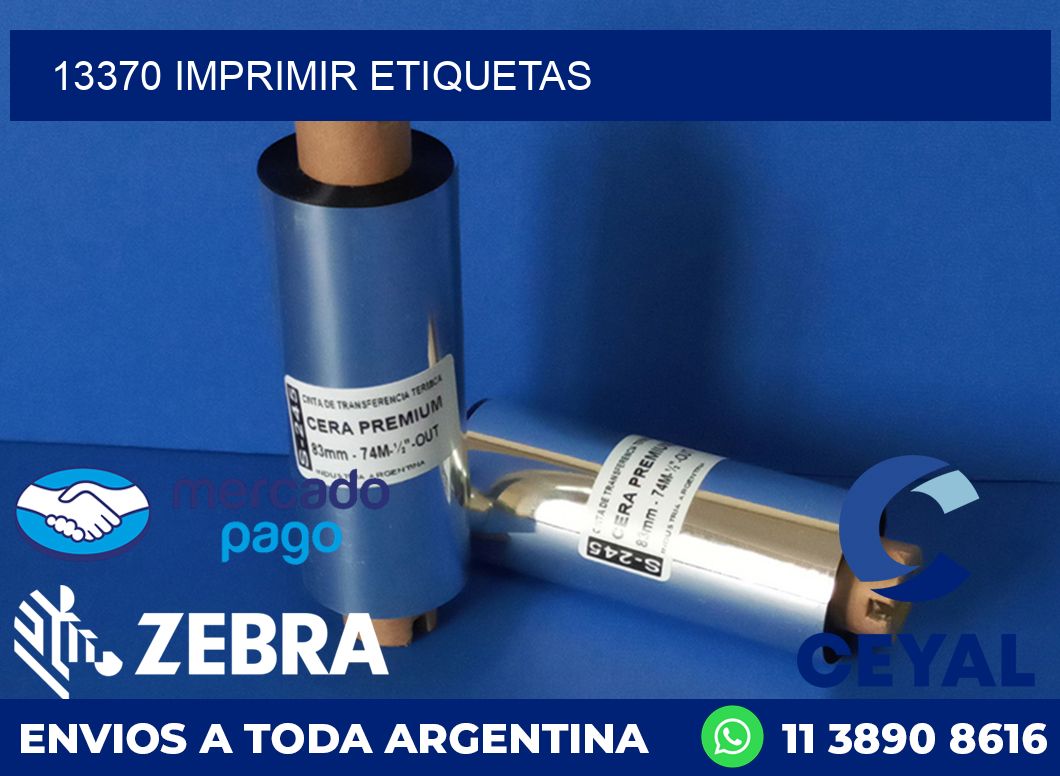 13370 IMPRIMIR ETIQUETAS