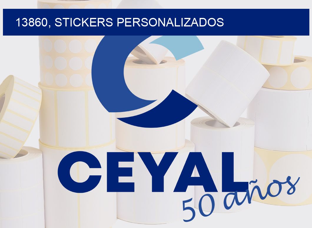 13860, stickers personalizados