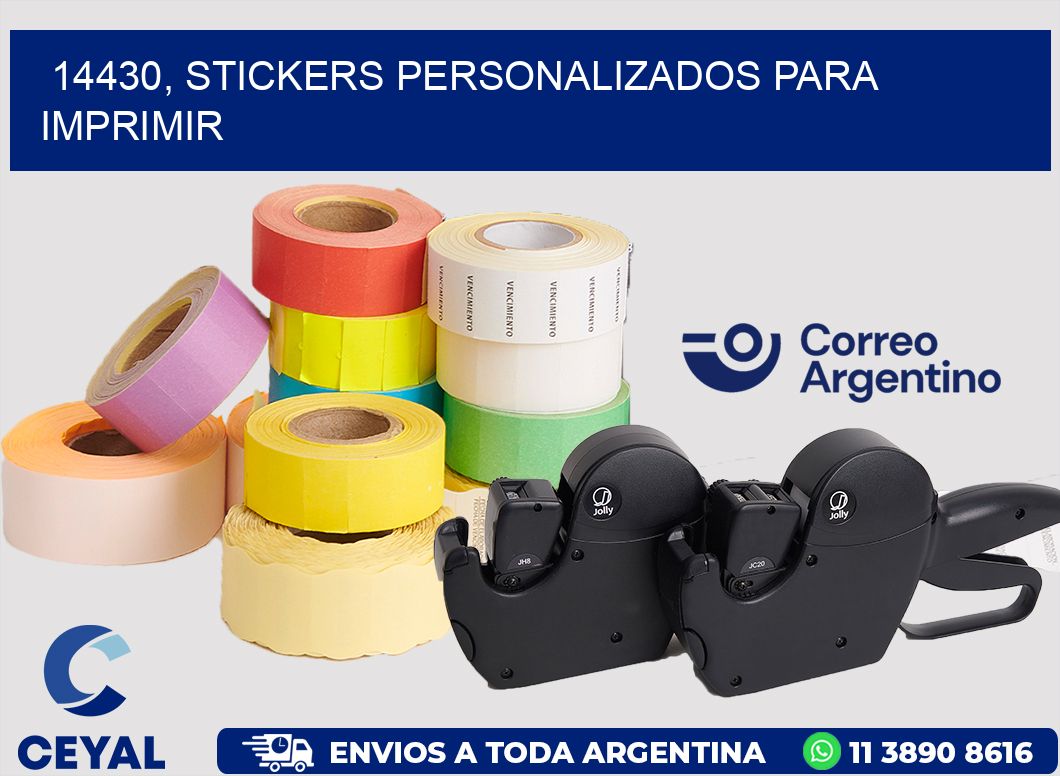 14430, stickers personalizados para imprimir
