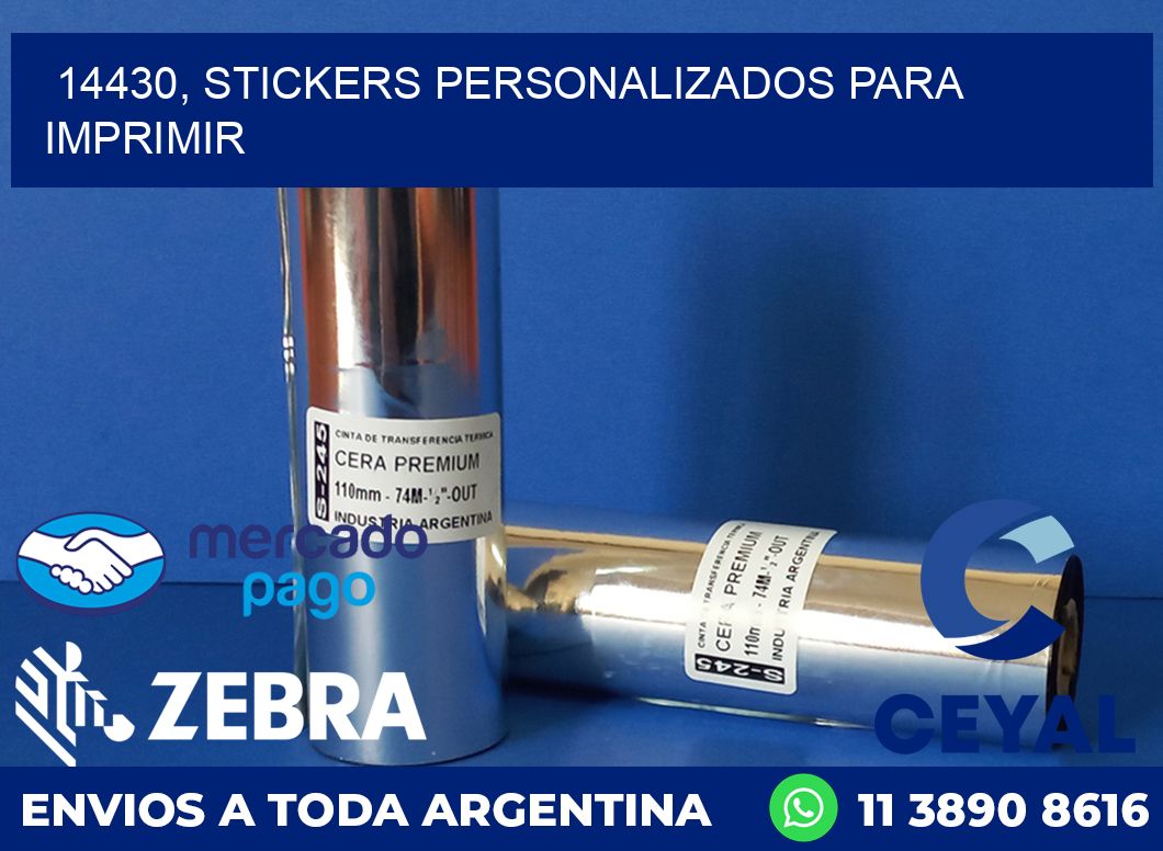 14430, stickers personalizados para imprimir