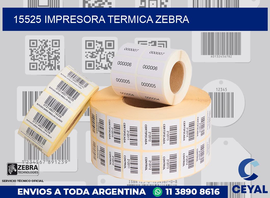 15525 IMPRESORA TERMICA ZEBRA