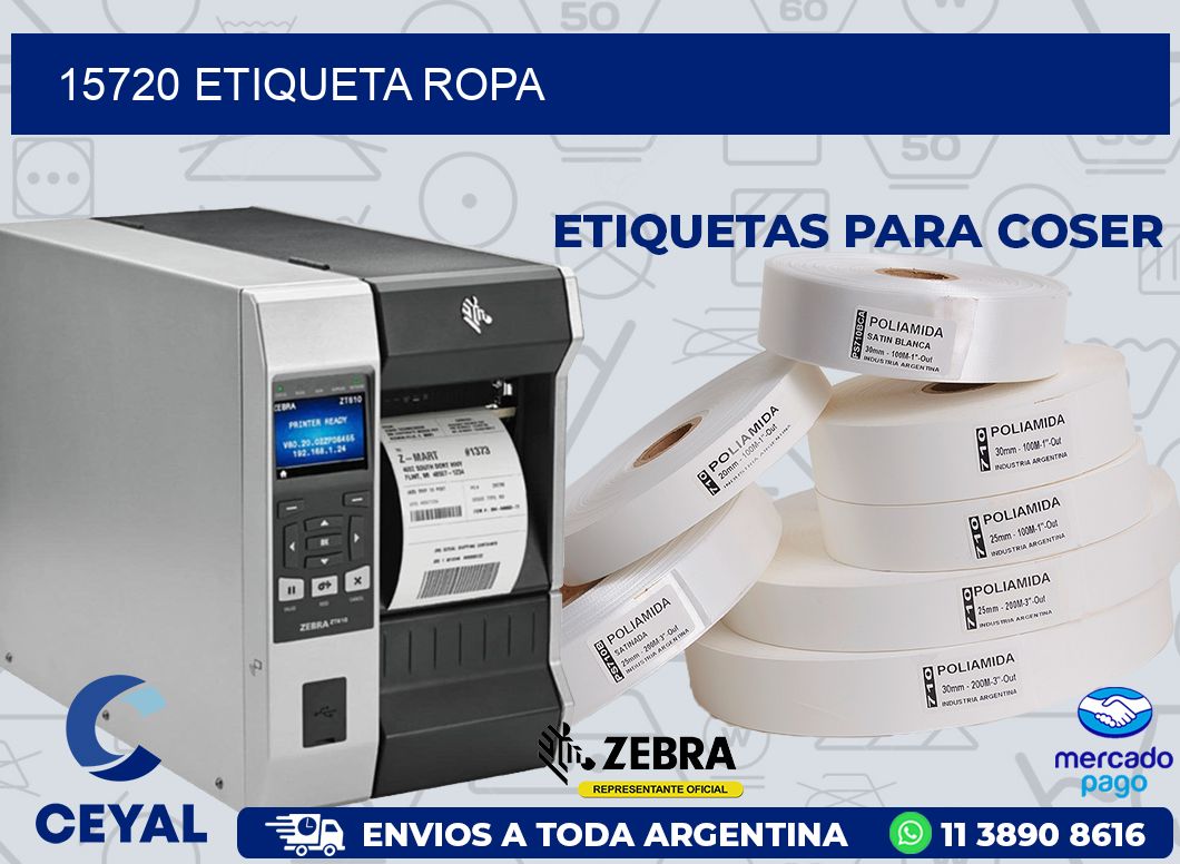 15720 ETIQUETA ROPA