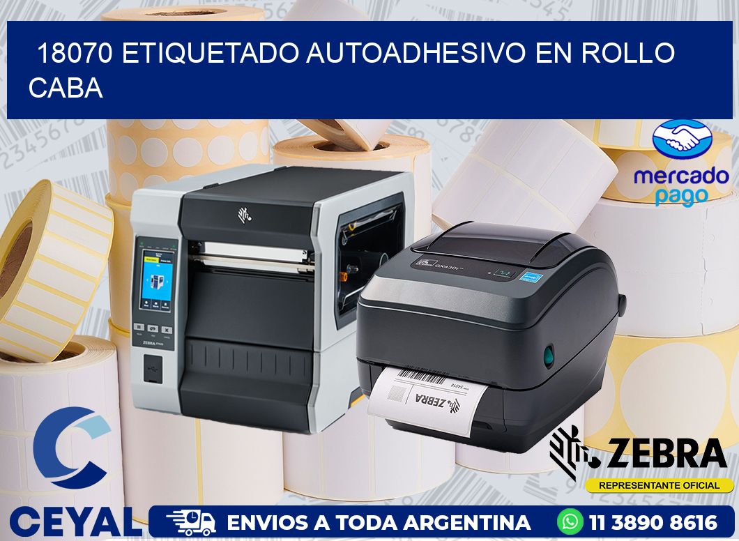 18070 ETIQUETADO AUTOADHESIVO EN ROLLO CABA