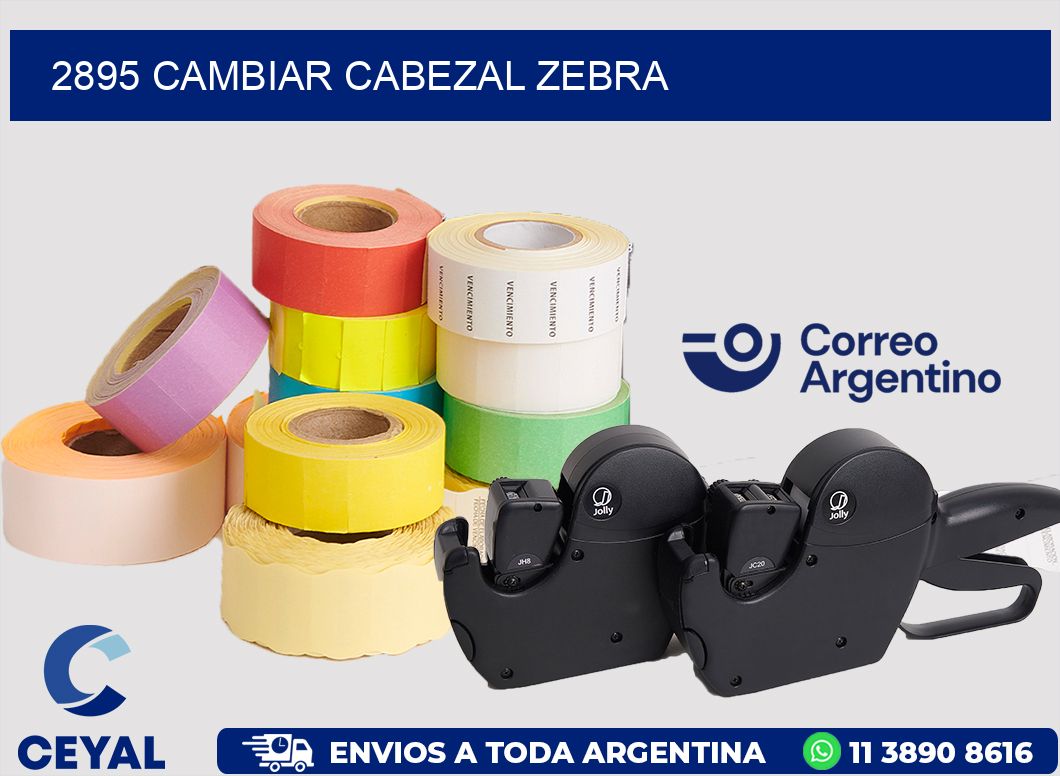 2895 CAMBIAR CABEZAL ZEBRA