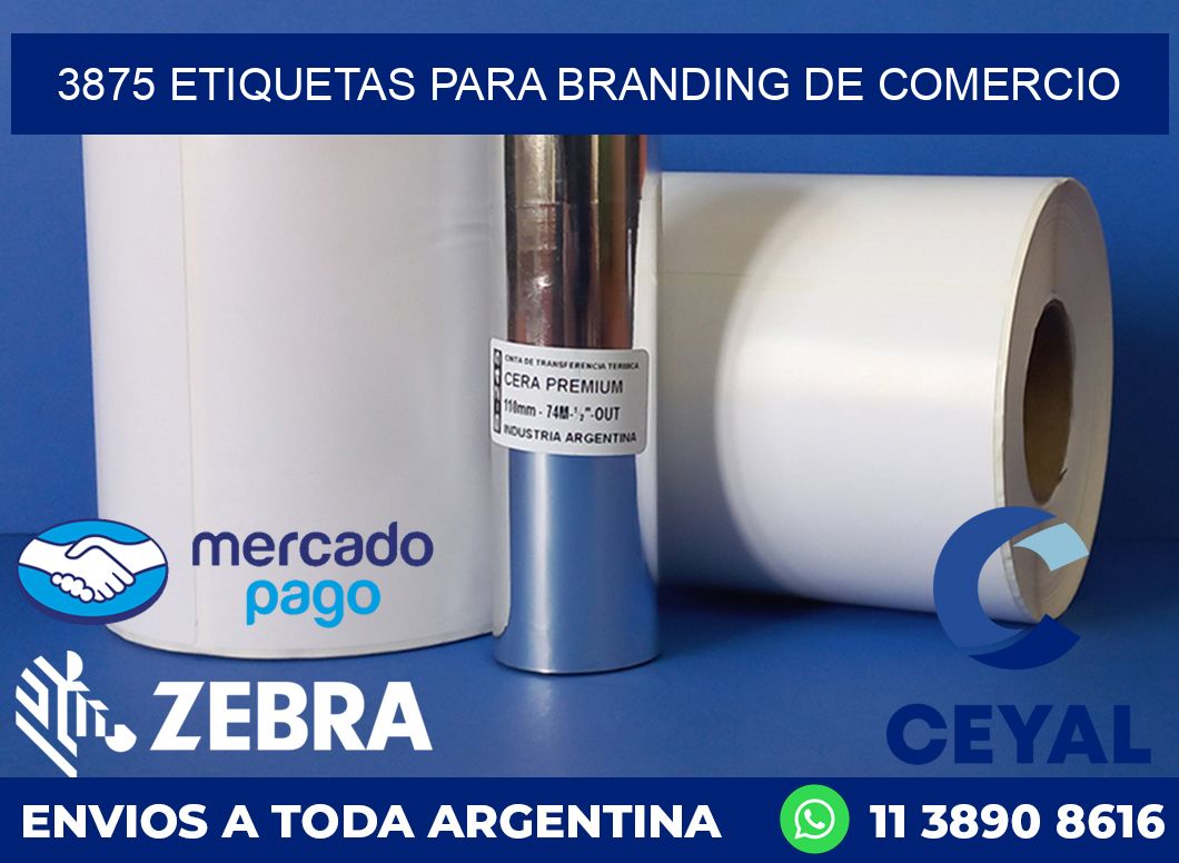 3875 ETIQUETAS PARA BRANDING DE COMERCIO
