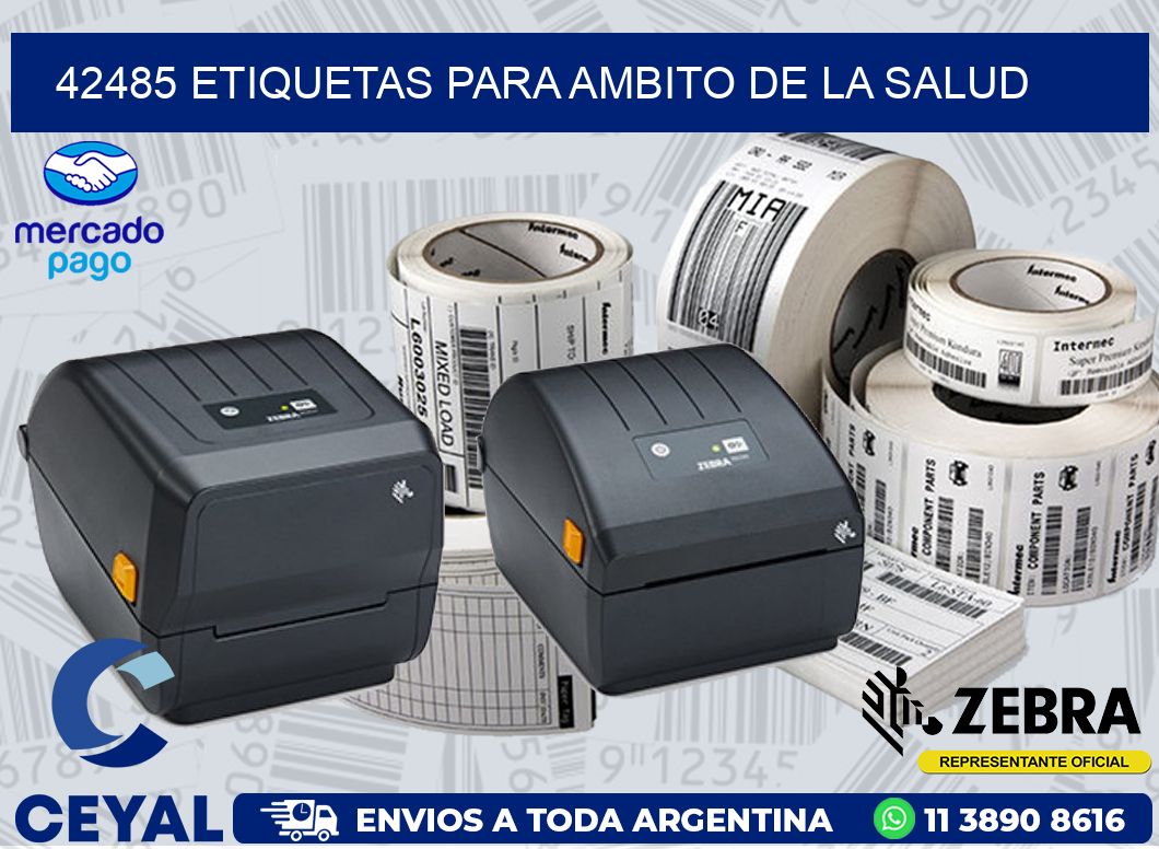 42485 ETIQUETAS PARA AMBITO DE LA SALUD