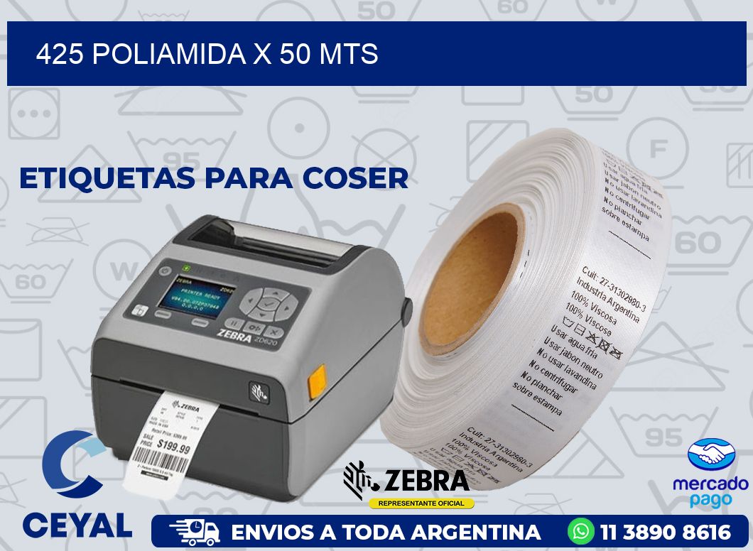 425 POLIAMIDA X 50 MTS